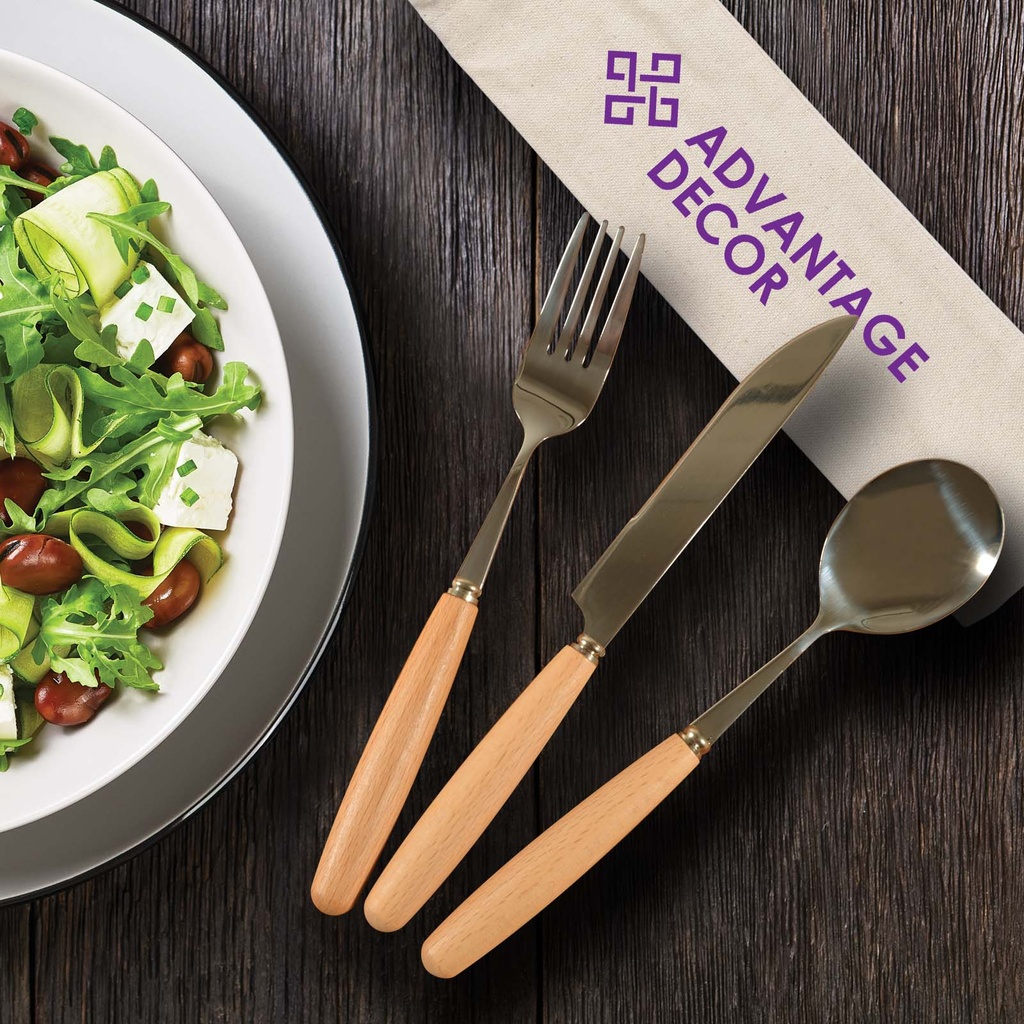 [LL8808] Savour Cutlery Set in Pouch