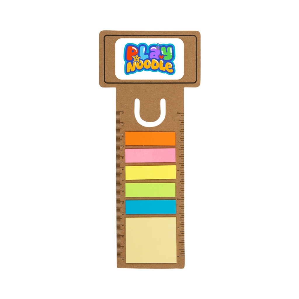 [LL8868] Business Card Bookmark / Noteflag Ruler