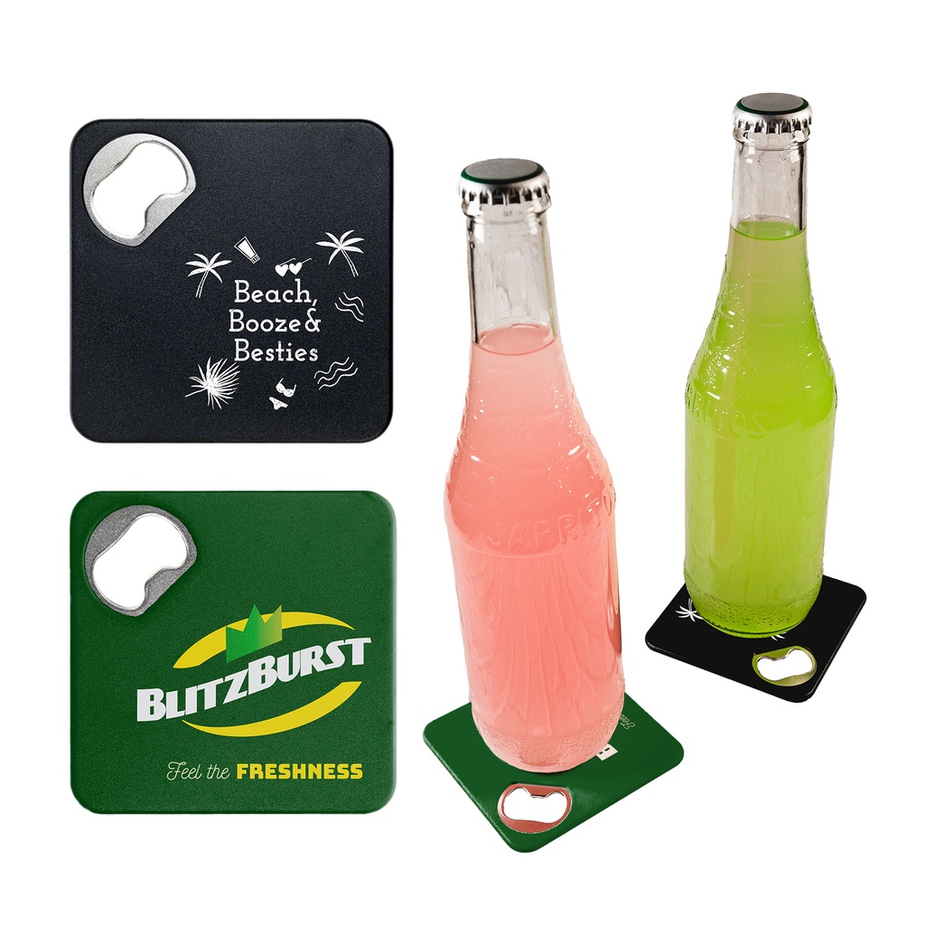 [LL9360] Quench Bottle Opener / Coaster 