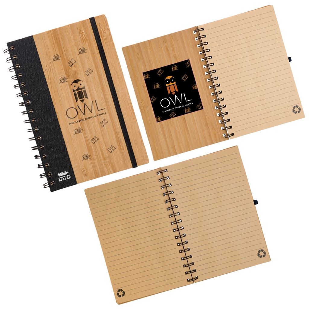 [LL9759] Pacifica Spiral A5 Notebook