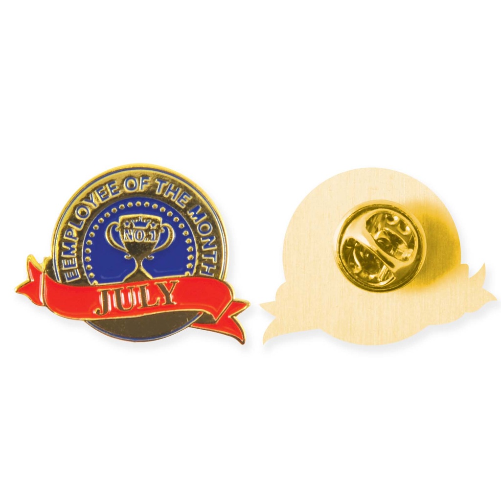[LN0073] Die Struck Soft Enamel Badge 25mm