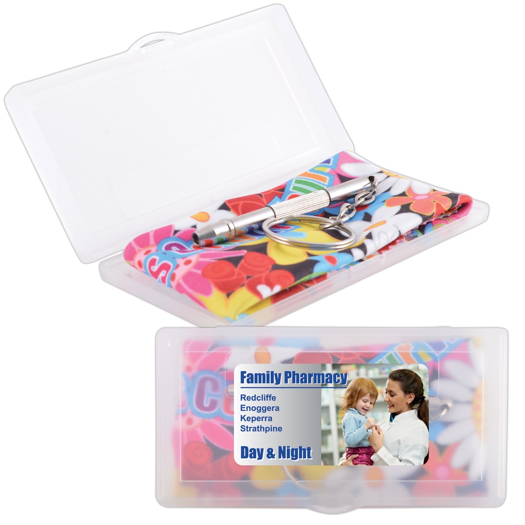 [LN0711] Vista Glasses Service Kit with Microfibre Lens Cloth