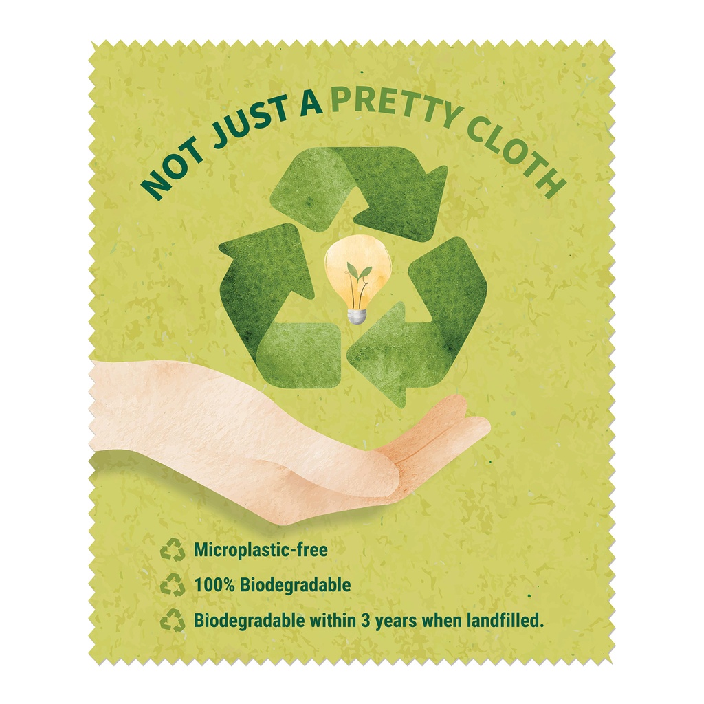 [LN1412-Standard-Sublimation] Biodex Biodegradable Lens Cloth