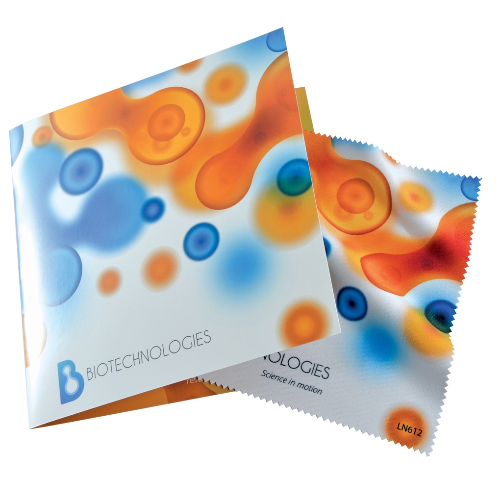[LN612-Custom-Digital Print] Microfibre Lens Cloth in Card 