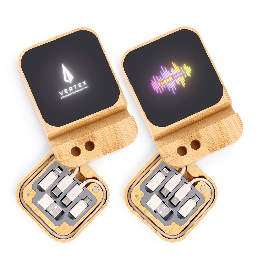 [LN9069-Standard-Digital Print] Wander Wireless Charger Set