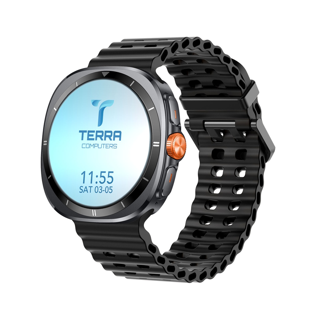 [LN9955-Black-Standard] Logo Smart Watch