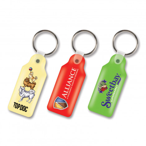 [TR104336] Flexi Resin Key Ring - Rectangle 