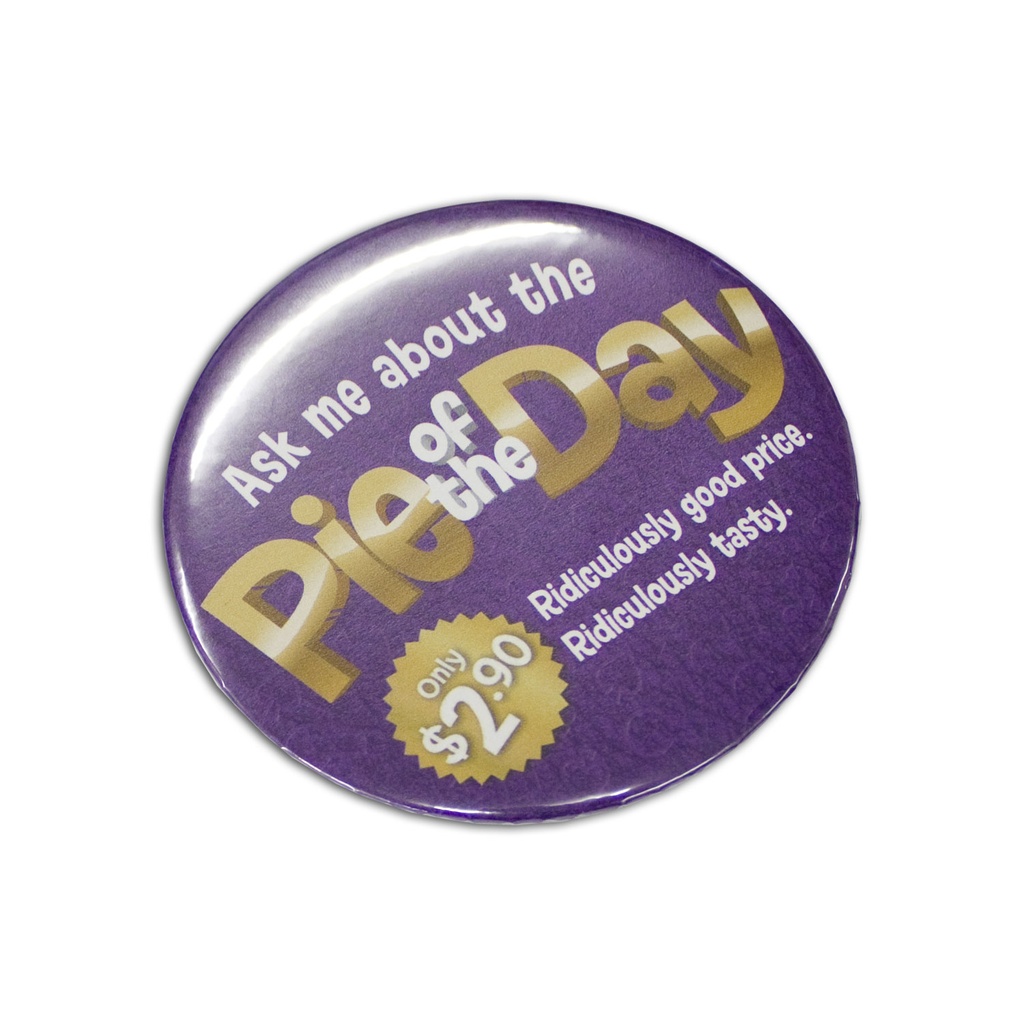 [TR104781] Button Badge Round - 75mm