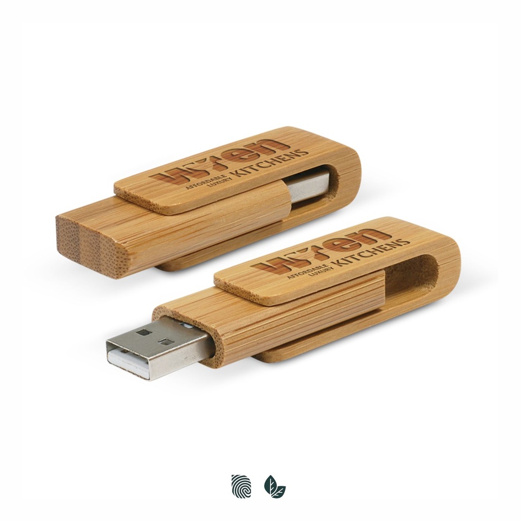 [TR106208] Bamboo 4GB Flash Drive