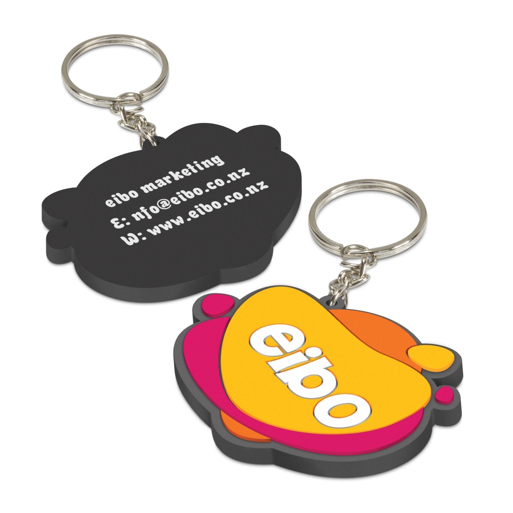 [TR107109] PVC Key Ring Small - One Side Moulded