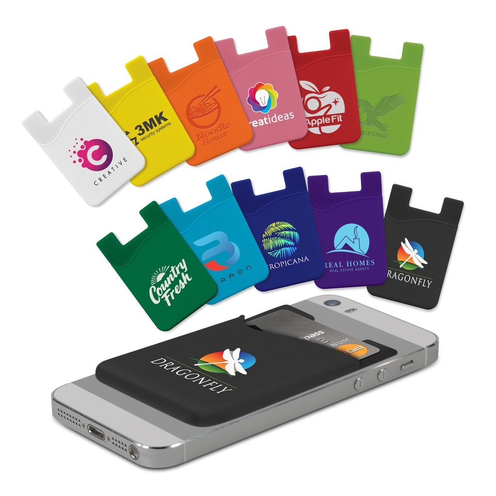 [TR107627] Silicone Phone Wallet