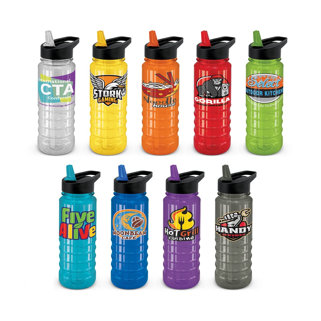 [TR110747] Triton Bottle - Black Lid