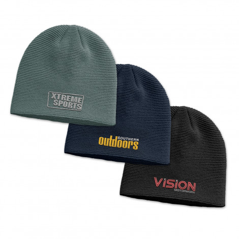 [TR110841] Montana Garter Knit Beanie