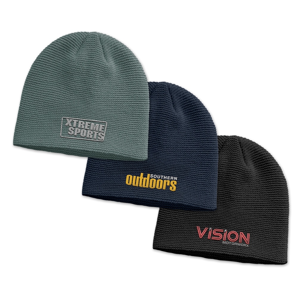 [TR110841] Montana Garter Knit Beanie