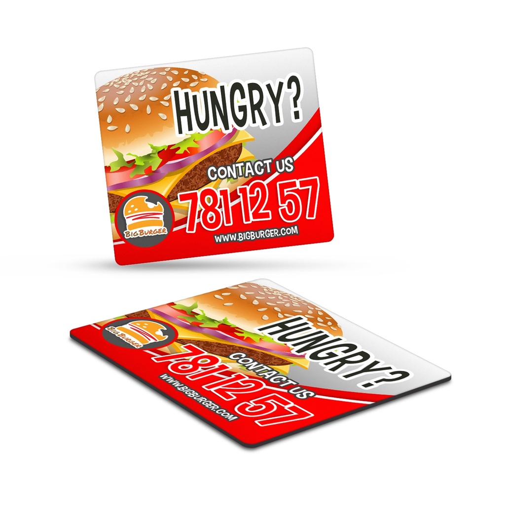 [TR112296] Fridge Magnet 90 x 80mm - Rectangle