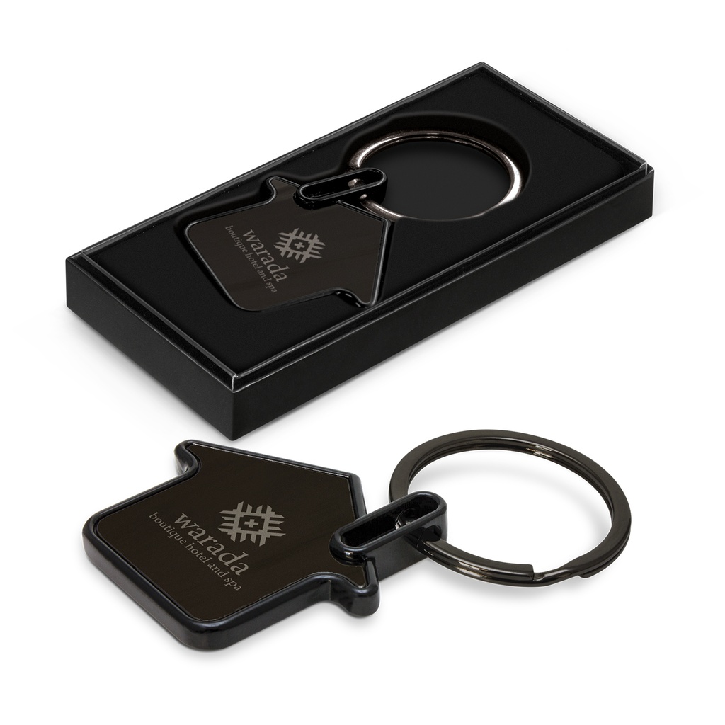 [TR112526] Capital House Key Ring