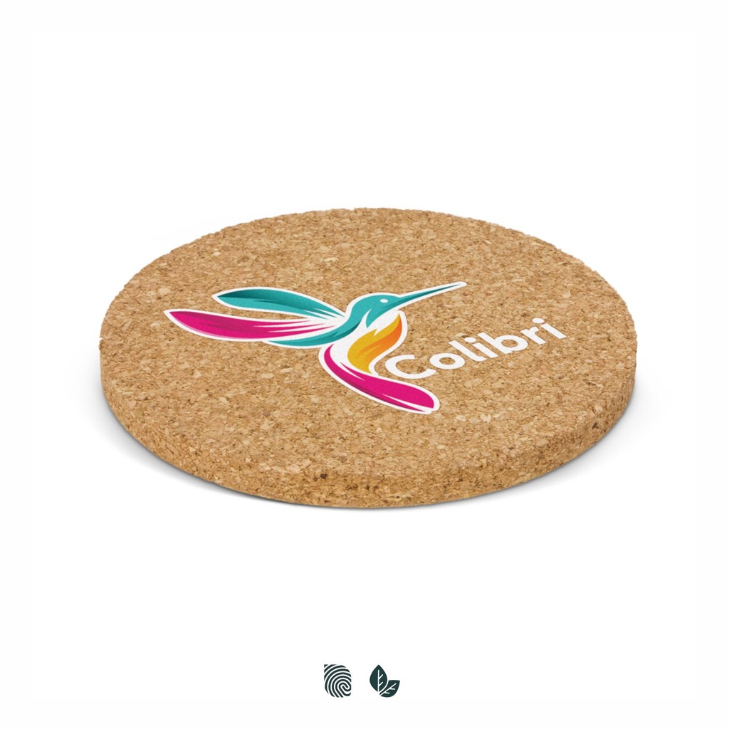 [TR112967] Oakridge Cork Coaster - Round