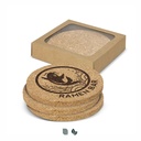 Oakridge Cork Coaster Round - Set of 4