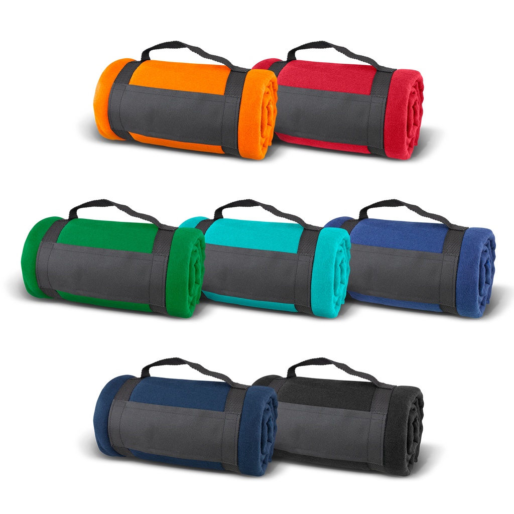 [TR120062] Glasgow Fleece Blanket with Strap