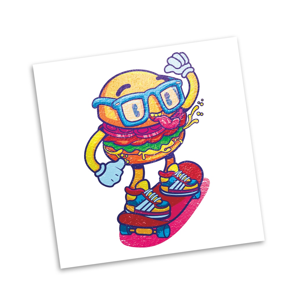 [TR113188] Temporary Tattoo Foil - 51mm x 51mm