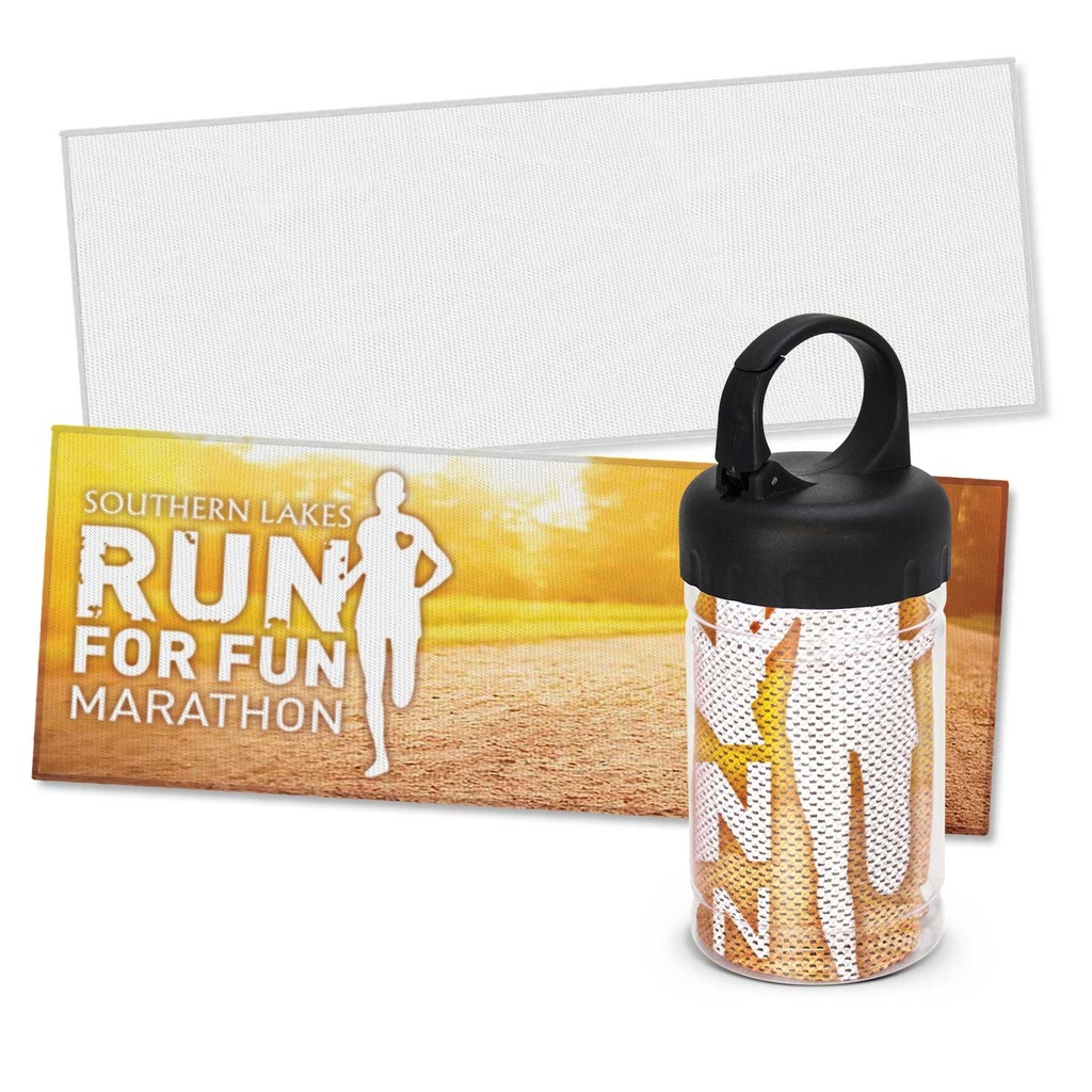 [TR113398] Yeti Premium Cooling Towel - Full Colour - Tube