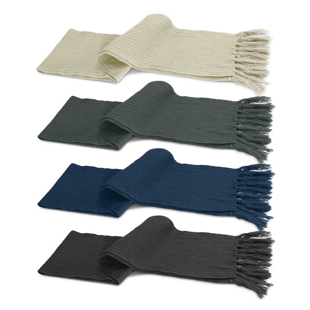 [TR113612] Nebraska Cable Knit Scarf