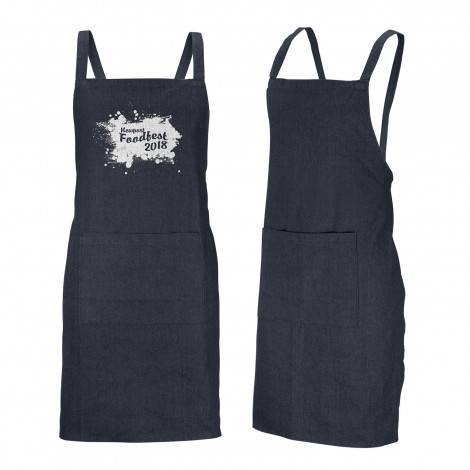 [TR113593] Carolina Denim Bib Apron