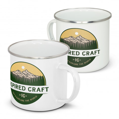 [TR124813] Bendigo Enamel Mug - Full Colour