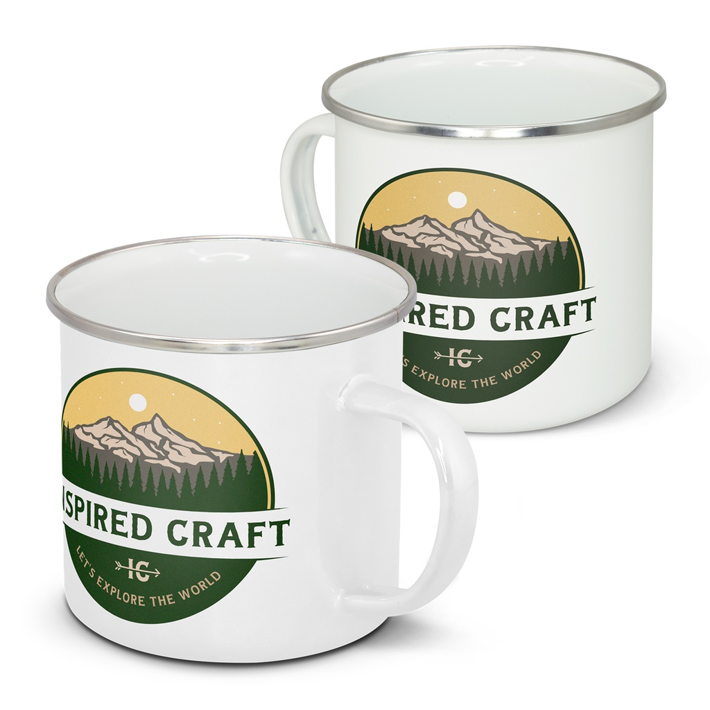[TR124813] Bendigo Enamel Mug - Full Colour