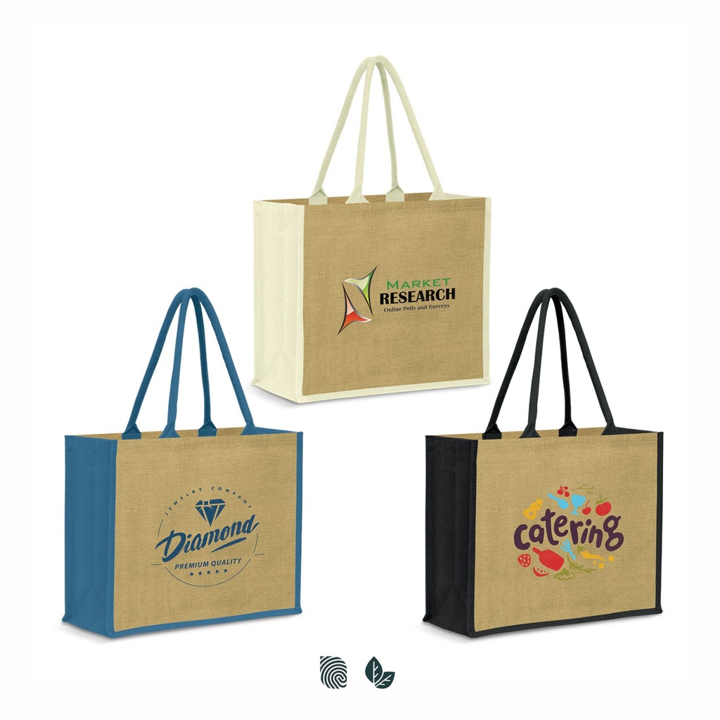 [TR115000] Modena Jute Tote Bag