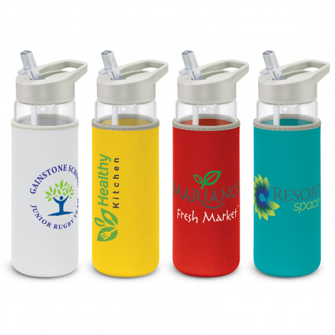 [TR115047] Elixir Glass Bottle - Neoprene Sleeve