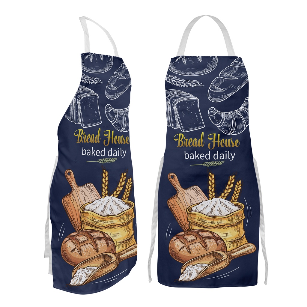 [TR115762] Renzo Full Colour Bib Apron