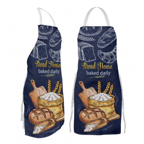 [TR115762] Renzo Full Colour Bib Apron