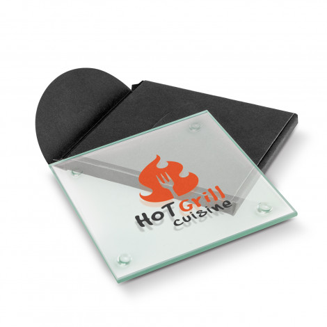 [TR116131] Venice Single Glass Coaster - Square