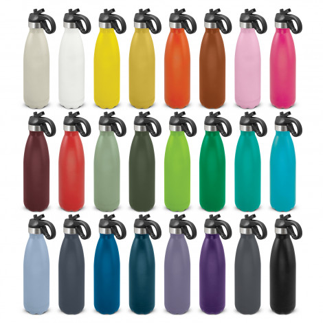 [TR116526] Mirage Powder Coated Vacuum Bottle - Flip Lid