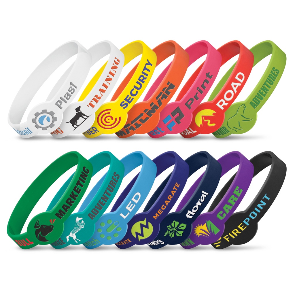 [TR117055] Xtra Silicone Wrist Band - Debossed