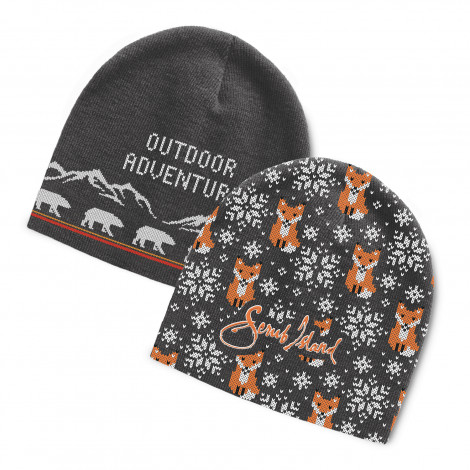 [TR117532] Juneau Custom Knitted Beanie