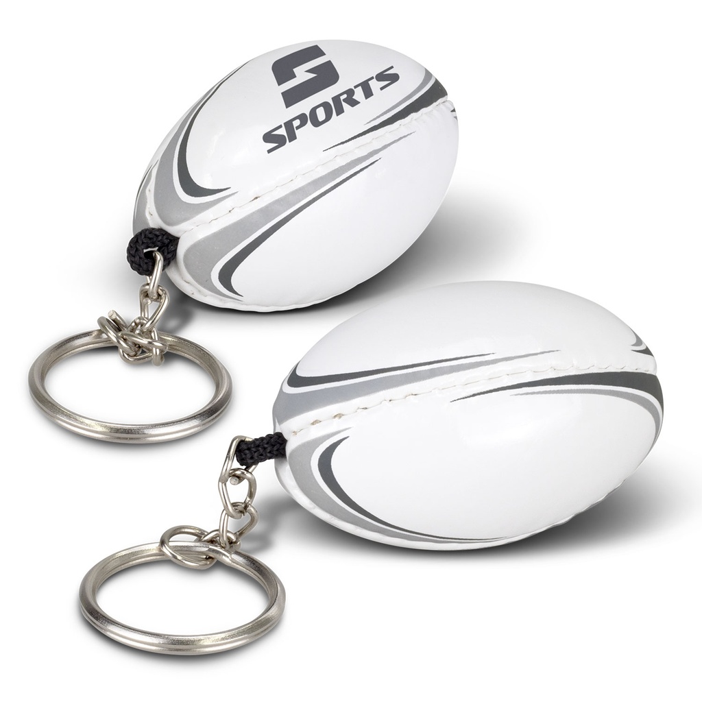 [TR121978] Rugby Ball Key Ring