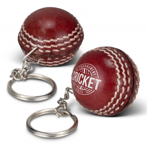 [TR121977] Cricket Ball Key Ring