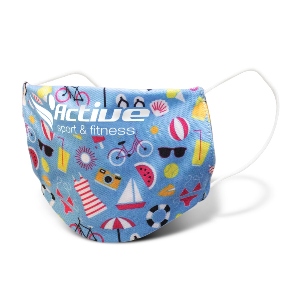 [TR200328] Reusable Face Mask Full Colour - Small