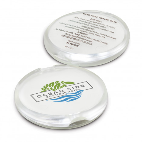 [TR200331] Hand Soap Travel Case - Round