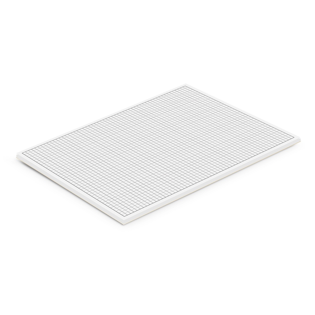 [TR200347-White-Standard] Graph Note Pad - A4
