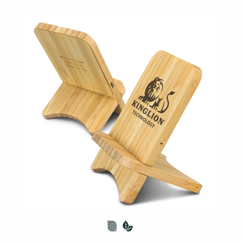 [TR118495] Bamboo Wireless Charging Stand