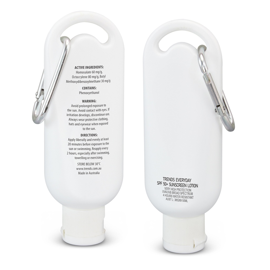 [TR118662] TRENDS Everyday SPF 50+ Carabiner Sunscreen 50ml