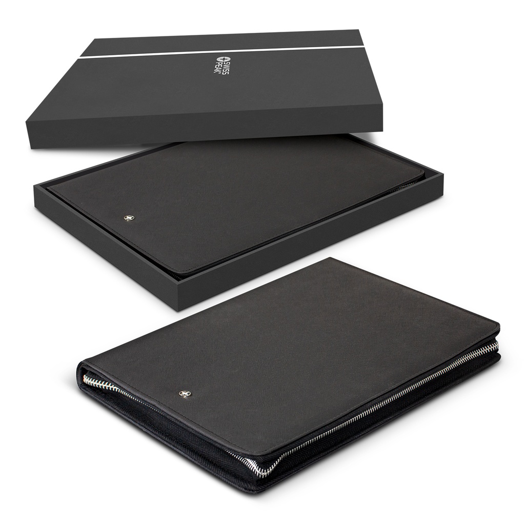 [TR118873] Swiss Peak Heritage A4 Portfolio with Zipper