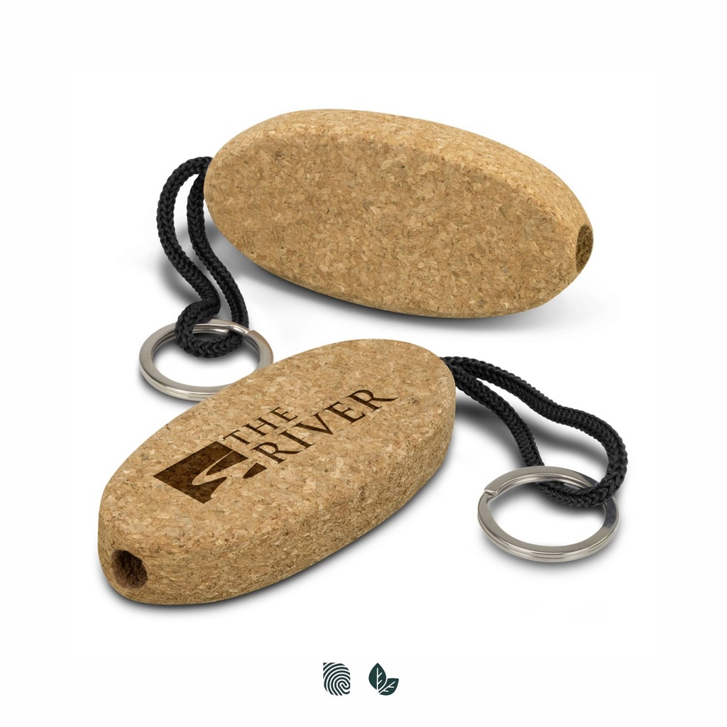 [TR120043] Cork Floating Key Ring