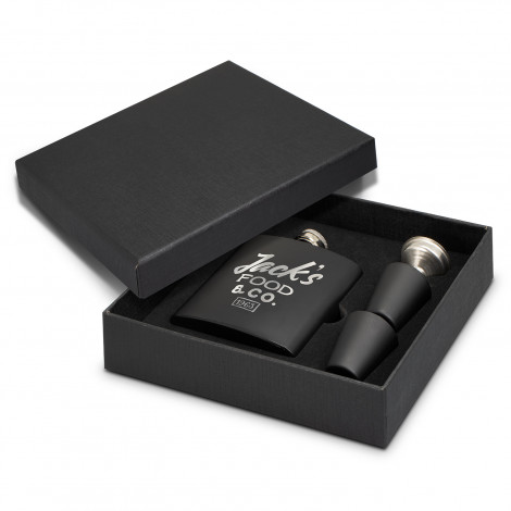[TR120421] Dalmore Hip Flask Gift Set