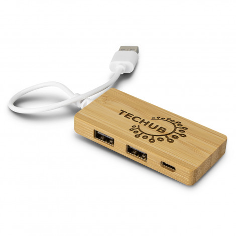[TR120615] Bamboo USB Hub