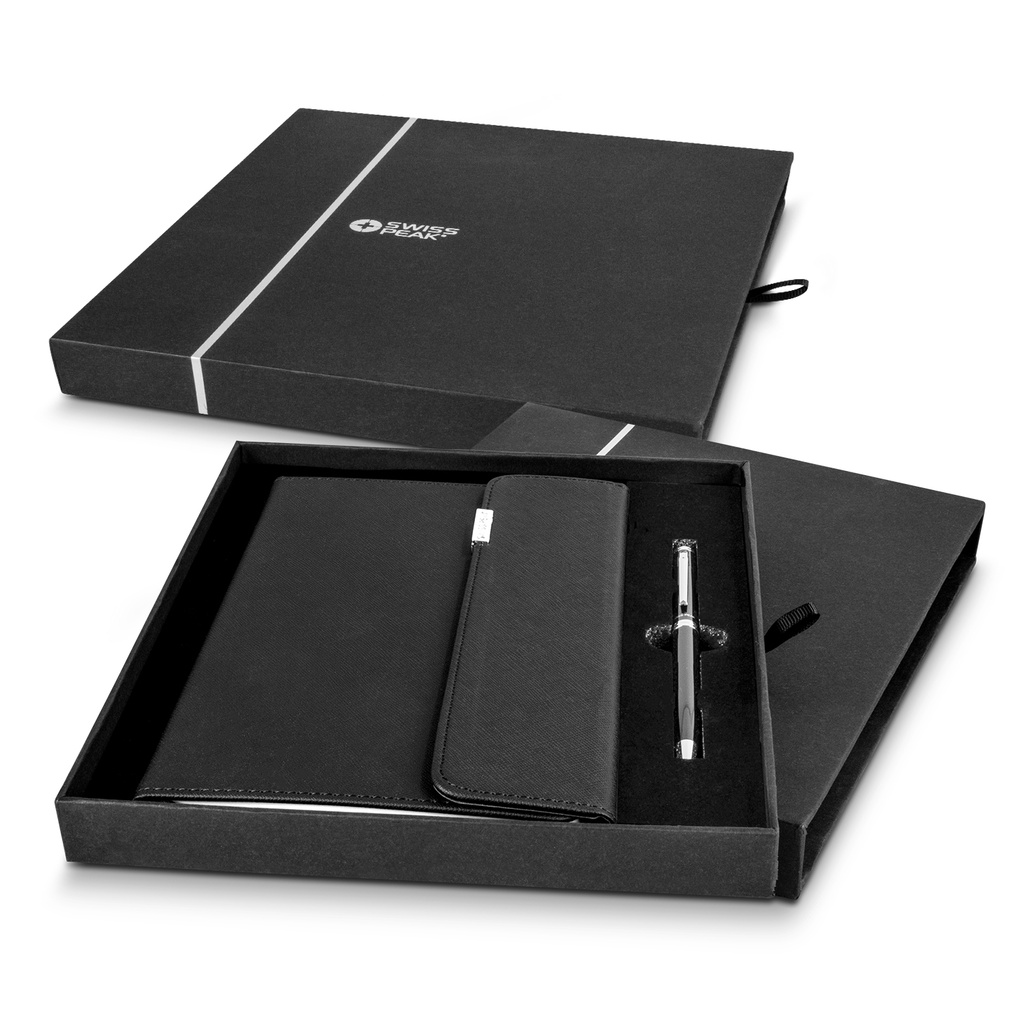 [TR120861] Swiss Peak A5 Notebook and Pen Set