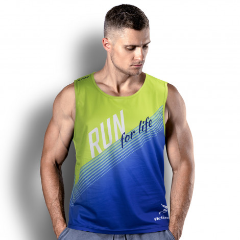 [TR121155] Custom Mens Sports Singlet